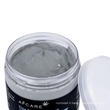 La boue de la mer Morte OEM / ODM de marque privée en gros élimine les points noirs hydratant masque noir décoller le masque facial